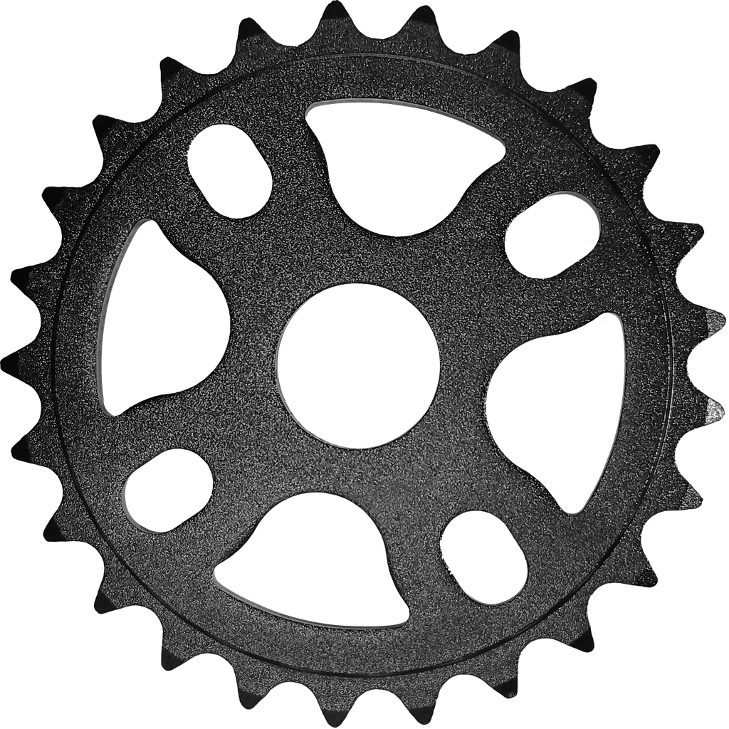 Coronilla BMX aluminio 1/8 25T black 5mm TW