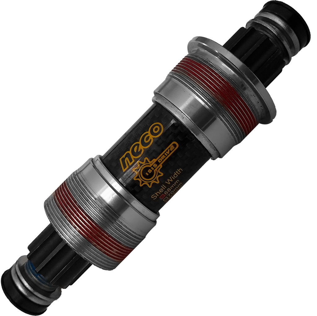 Eje NECO de centro Cartridge 108mm 10 estrias carbon TW