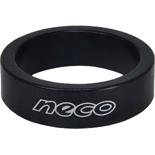 Espaciador NECO de aluminio 1 1/8 10mm black CN