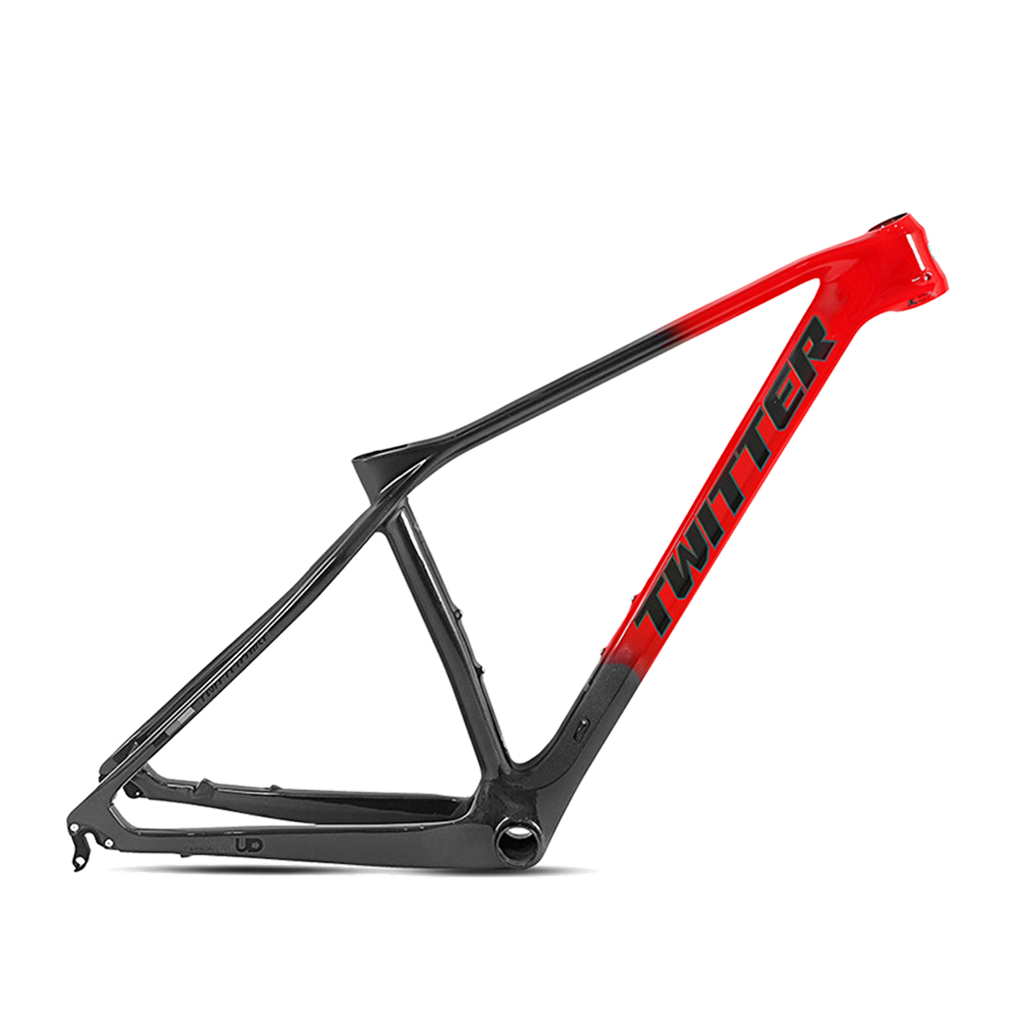 Cuadro TWITTER 29 PREDATORpro GARANTIA 17 carbon 12x142mm black/red 