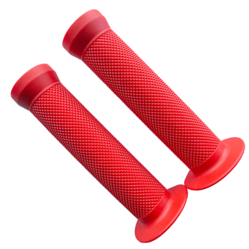 Grips EAGLE-F BMX PVC 130mm c/flange red MOD. EG-904 CN