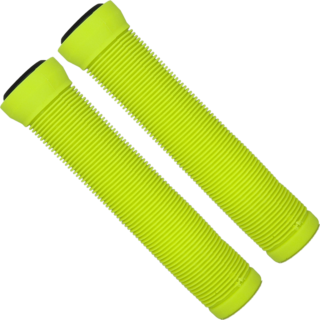Grips rubber 145mm yellow neon CN