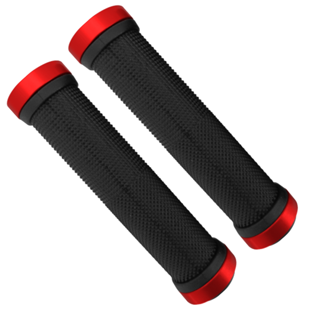 Grips EAGLE EG-9010 silicon 130mm c/seguro Black/Red par