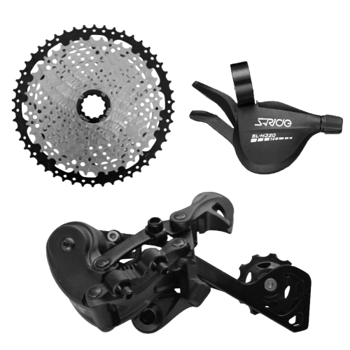 Grupo S-RIDE MTB 12v shifter SL-M320 / tensor RD-M320C / pacha CS-320