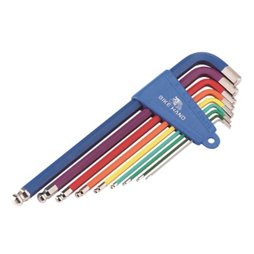 H-Exagonales BIKE HAND YC-623-9C color especial 10/8/6/5/4/3/2.2/2/1.50 set TW set 9 pcs TW