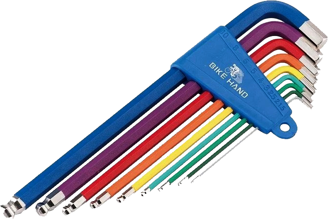 H-Exagonales BIKE HAND color especial 10/8/6/5/4/3/2.2/2/1.50 set TW