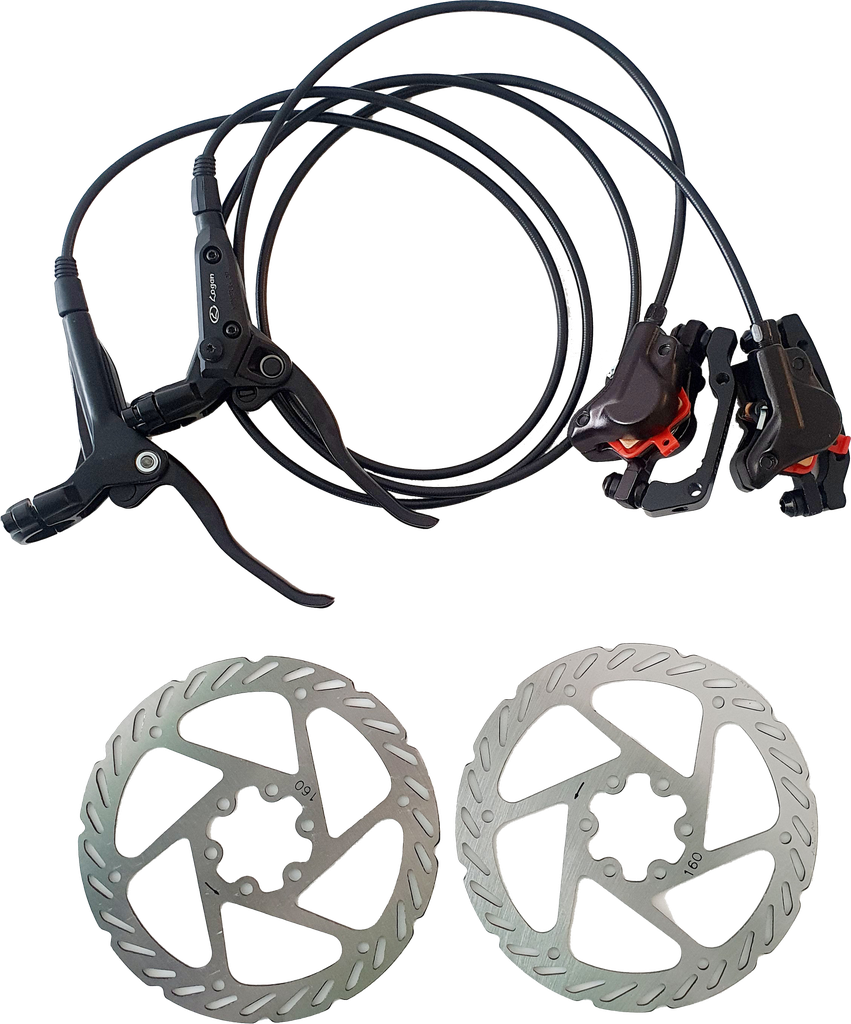 Freno disc LOGAN hidraulico c/disc set black