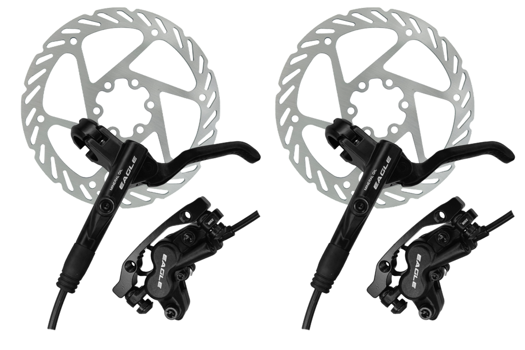 Juego f/disc hidra EAGLE-F  4pist mordaz/manigueta/disco black