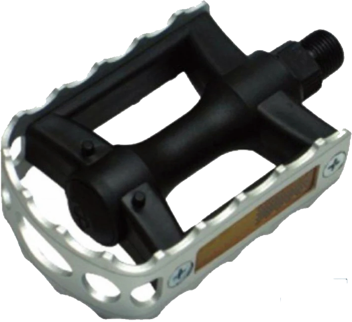 Pedal NECO MTB-RUTA mixto c/reflect 9/16 black CN