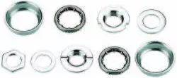 Pistas NECO de centro americano c/canastill B889 9pcs 51.5mm normal CN