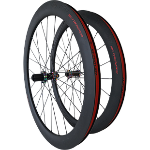 Ruedas RETROSPEC 700c carbon RS-CBR50-ZL C50 24H disc tornil tornasol set
