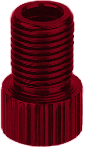Adaptador EAGLE-F valvula F/V A A/V  pequeño rojo paquete 25uni