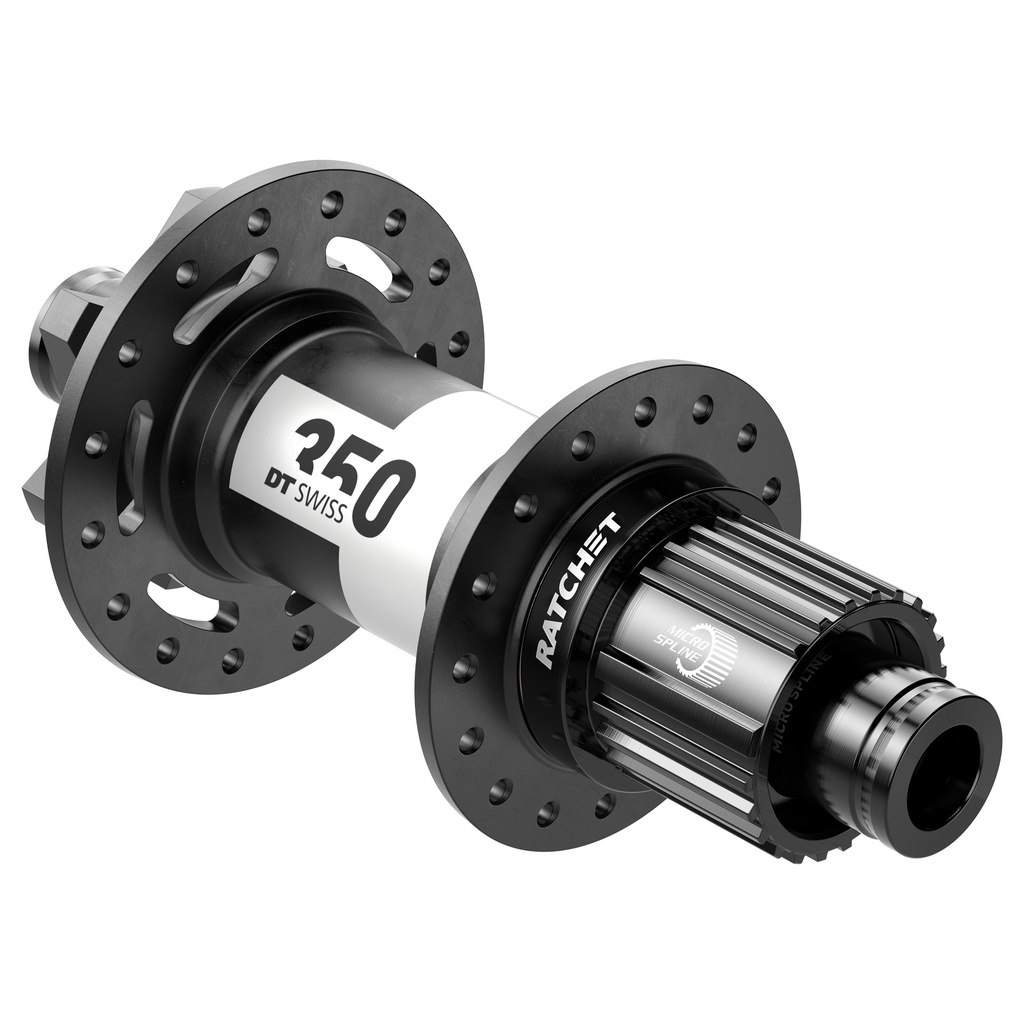 Manzana DT SWISS MTB 350 148x12mm 28h-tipo J 6bolt disc Ratchet 36t SL - Shimano Micro Spline posterior black