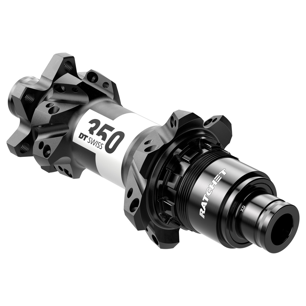 Manzana DT SWISS MTB 350 148x12mm 28h-recto 6bolt disc Ratchet 36t SL - SRAM XD posterior black