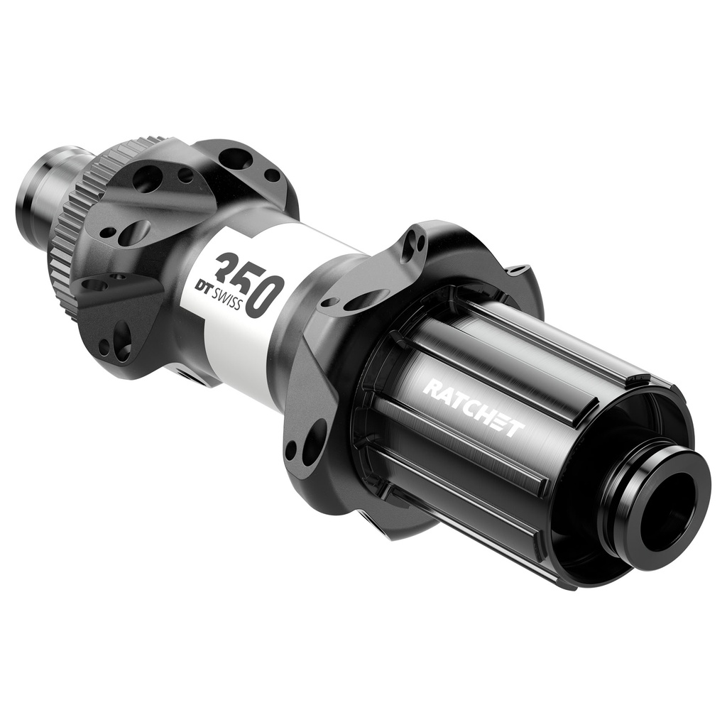 Manzana DT SWISS Ruta 350 142x12mm 24h-recto c/lock Ratchet 36t SL - Shimano HG-R posterior black