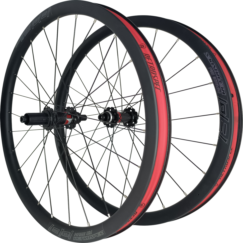 Ruedas RETROSPEC 700c carbon RS-CBR30 C30 24H  disc c/look set