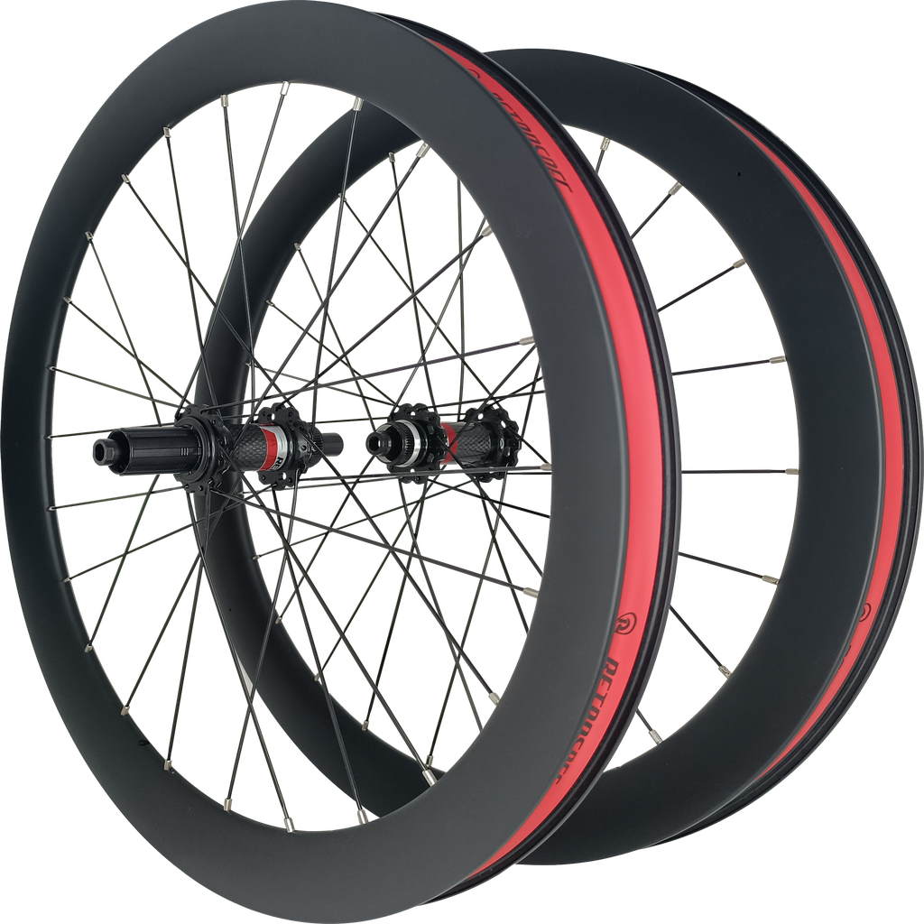 Ruedas RETROSPEC 700c carbon RS-CBR50-CB-BL C50 24H disc c/look set