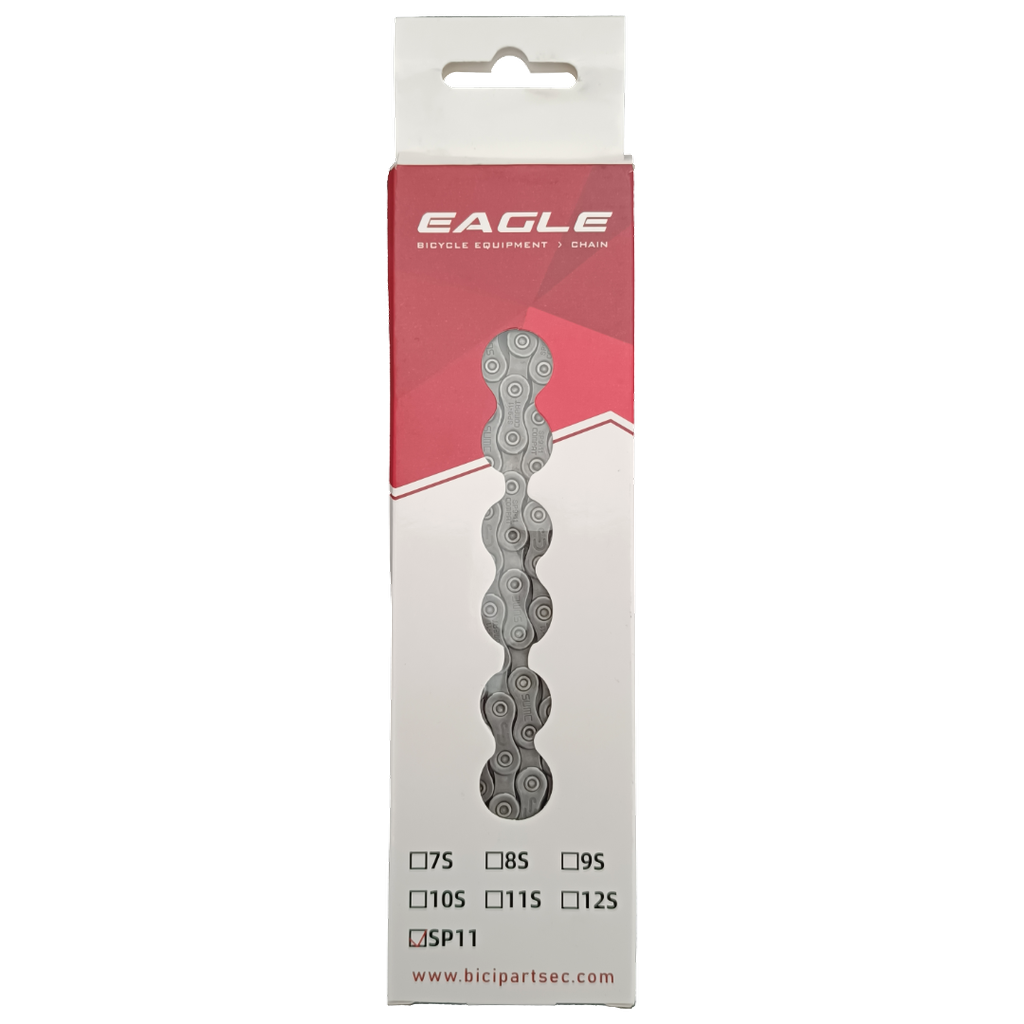 Cadenilla EAGLE-L SP11 1/2x11/128x126 links 9-11v CUES silver caja