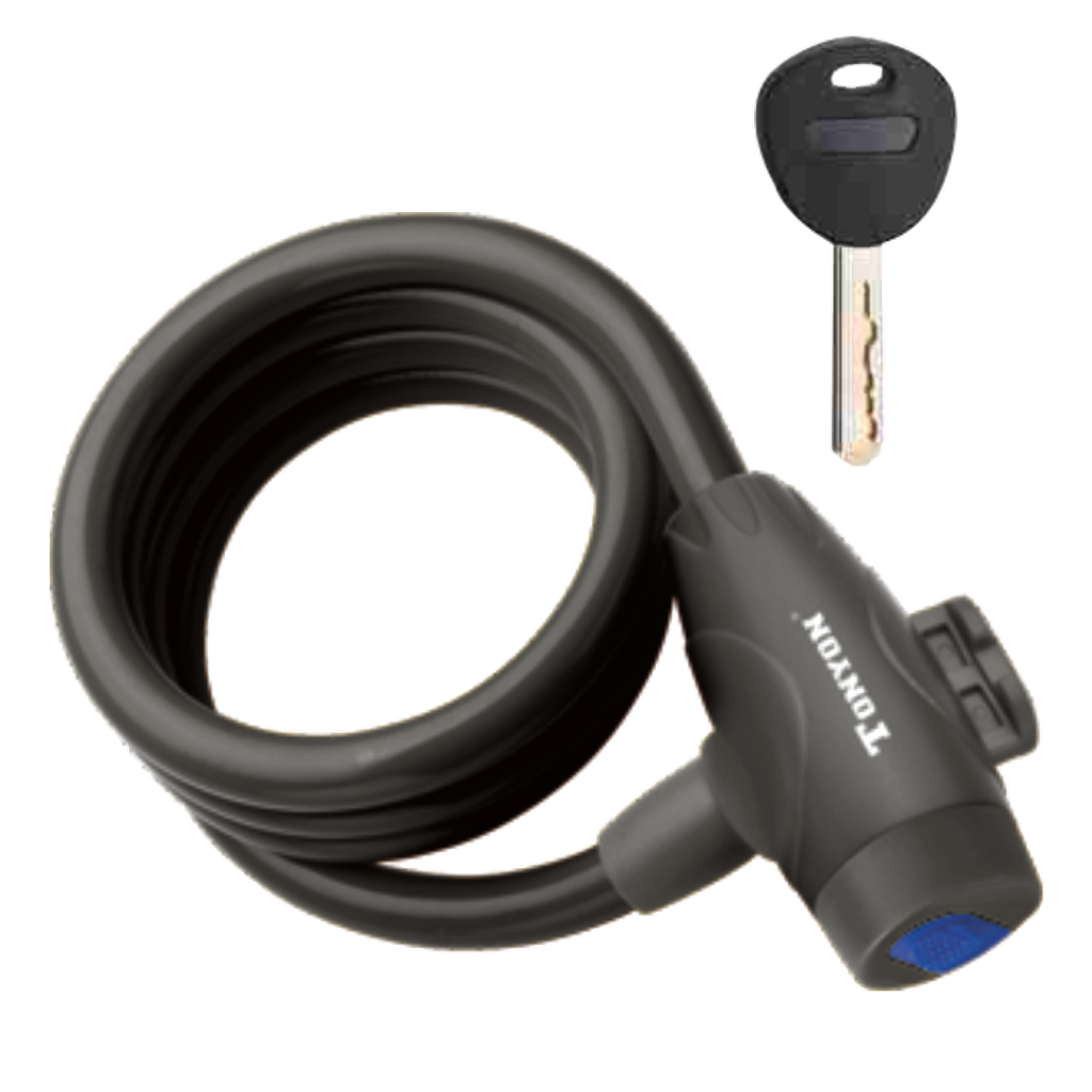 Seguro Bicicleta EAGLE-L c/llave 12X1000mm black