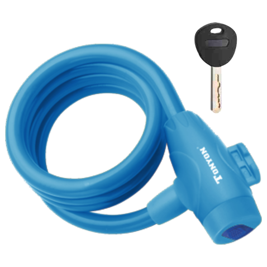 Seguro Bicicleta EAGLE-L c/llave 12X1000mm blue