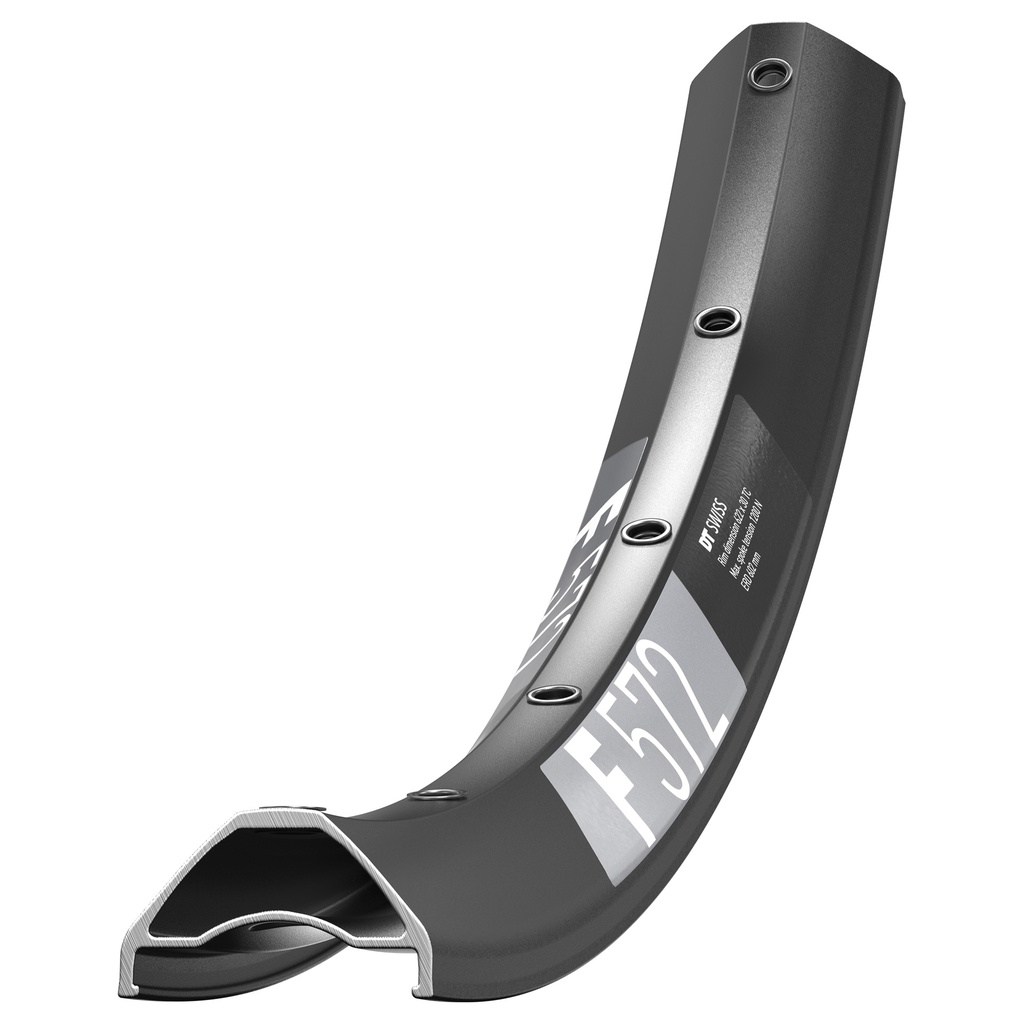 Aro DT SWISS 29 F 572 alum 30mm  32H p/tubeless disc black