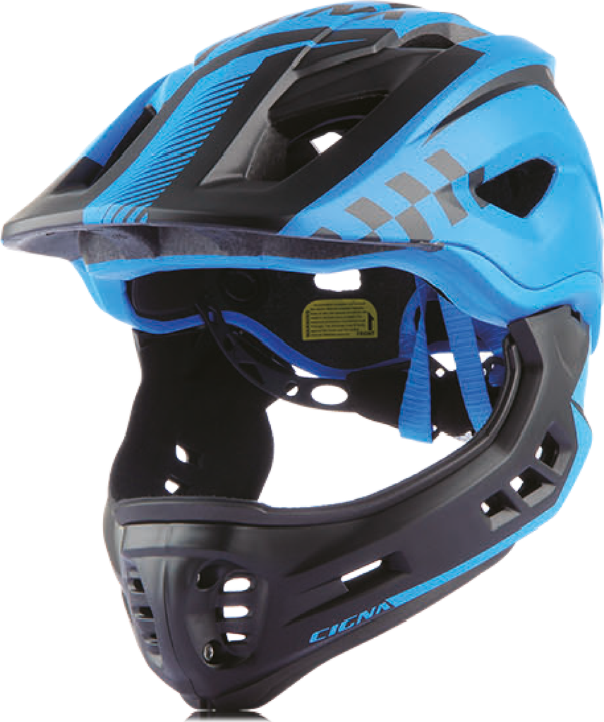 Casco CIGNA TT-32 BMX w/visor integrated S (48-53cm) Blue 