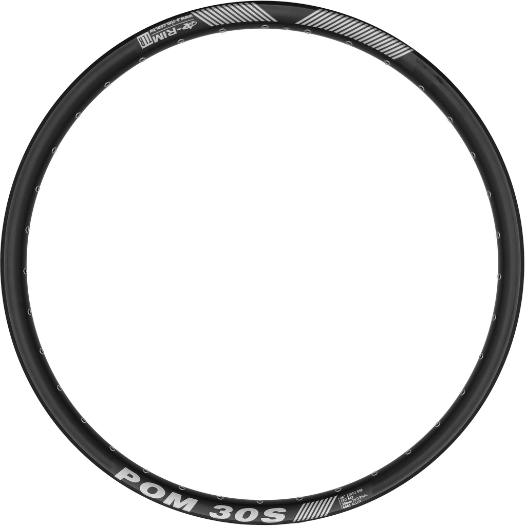 Aro A-RIM POM 30S 26 14G 32H F/V d/camara  anillado TLR black TW