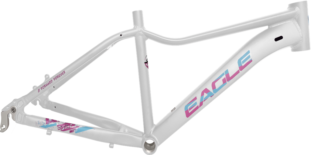 Cuadro EAGLE-L 20 MTB dama aluminio J24M white