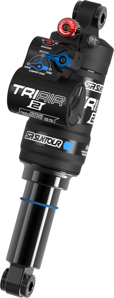 Suspension SUNTOUR posterior TRIAIR2 RS24 3CR 210x55mm black