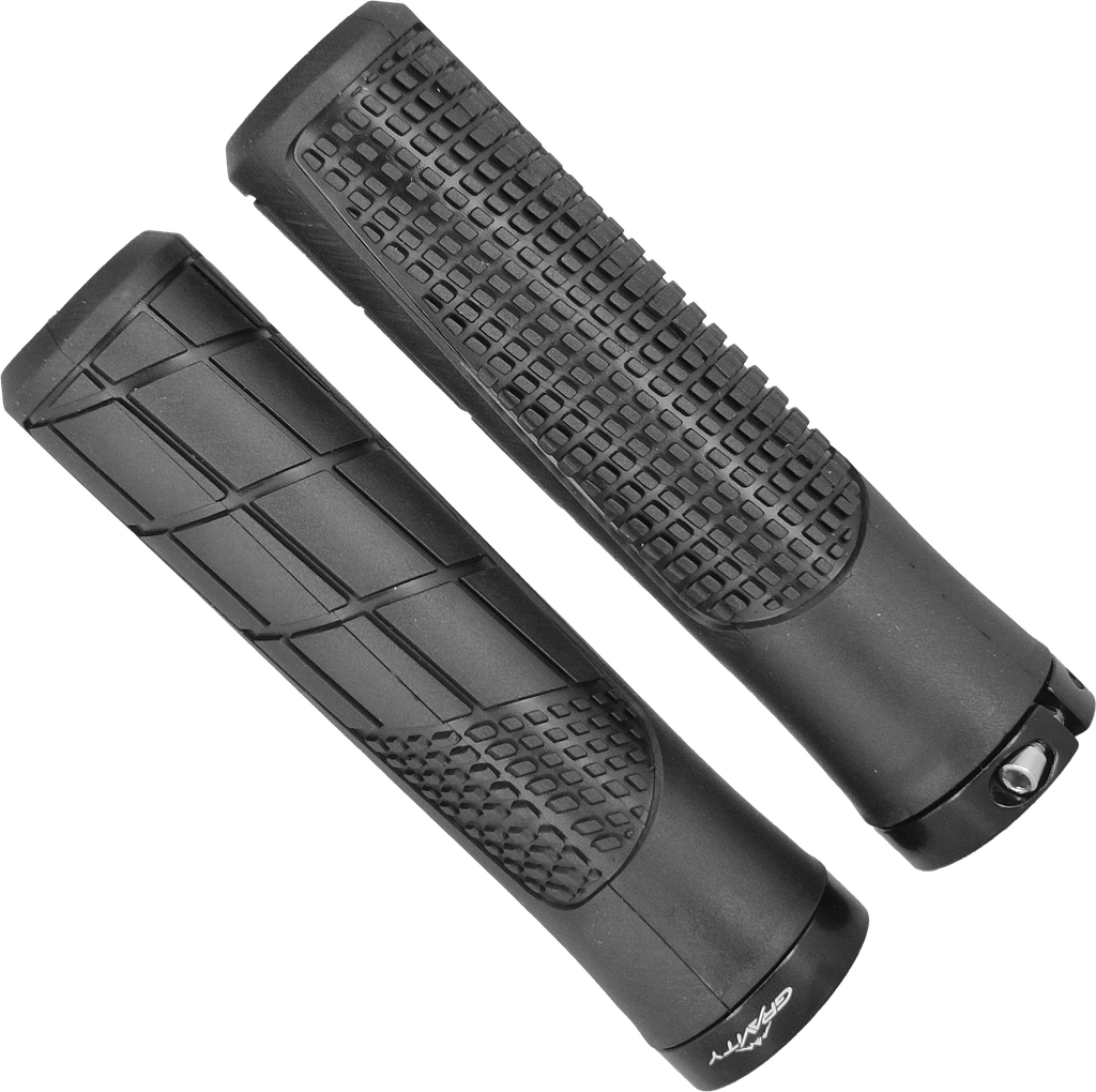 Grip GRAVITY 135mm TPR GRP-334 black c/seguro﻿