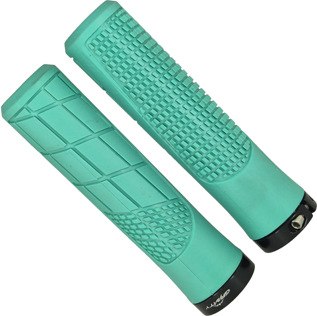 Grip GRAVITY 135mm TPR GRP-334 cyan c/seguro﻿