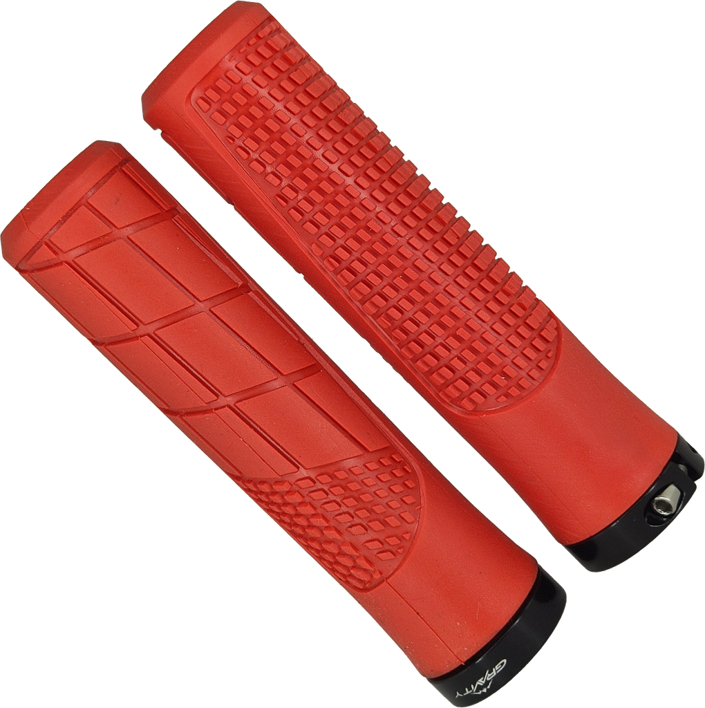 Grip GRAVITY 135mm TPR GRP-334 red c/seguro﻿