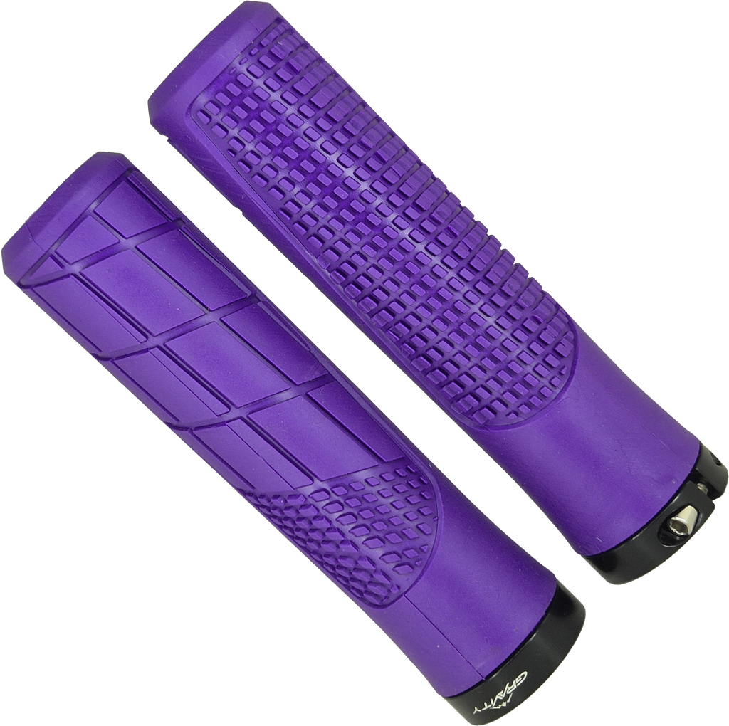 Grip GRAVITY 135mm TPR GRP-334 purple c/seguro﻿