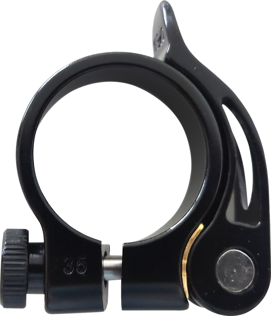 Abrazadera ZOOM c/bloqueador 35.0mm black