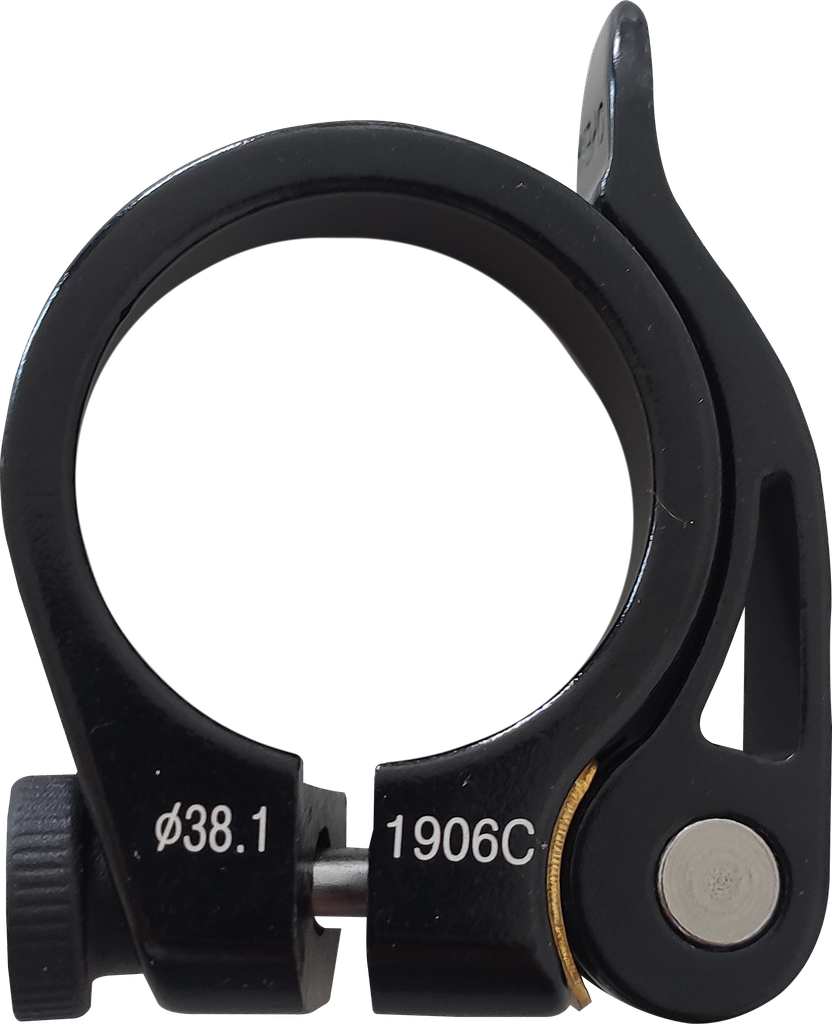 Abrazadera ZOOM c/bloqueador 38.1mm black