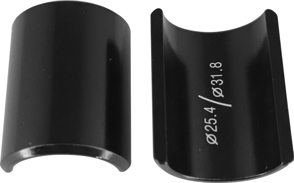 Adaptador ZOOM para timon DR-AL-211BBT de  25.4 a 31.8 2pcs