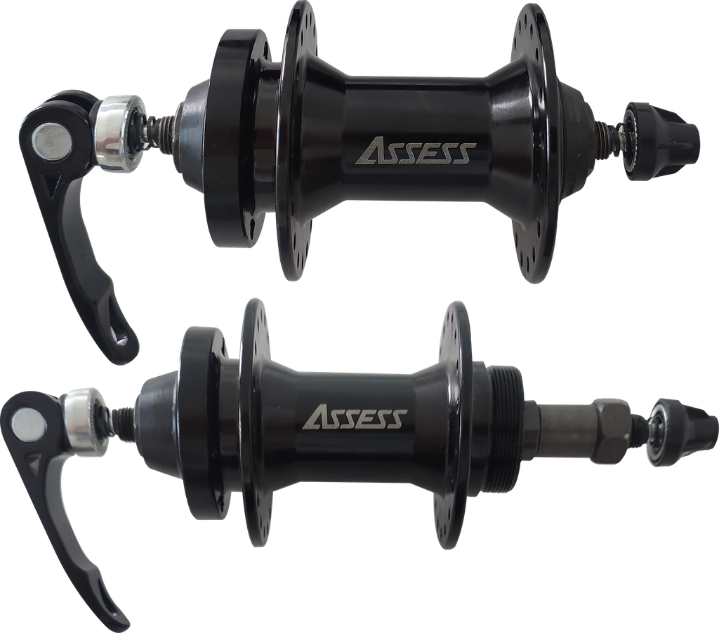 Manzanas ZOOM MTB 36H disc rosca par black