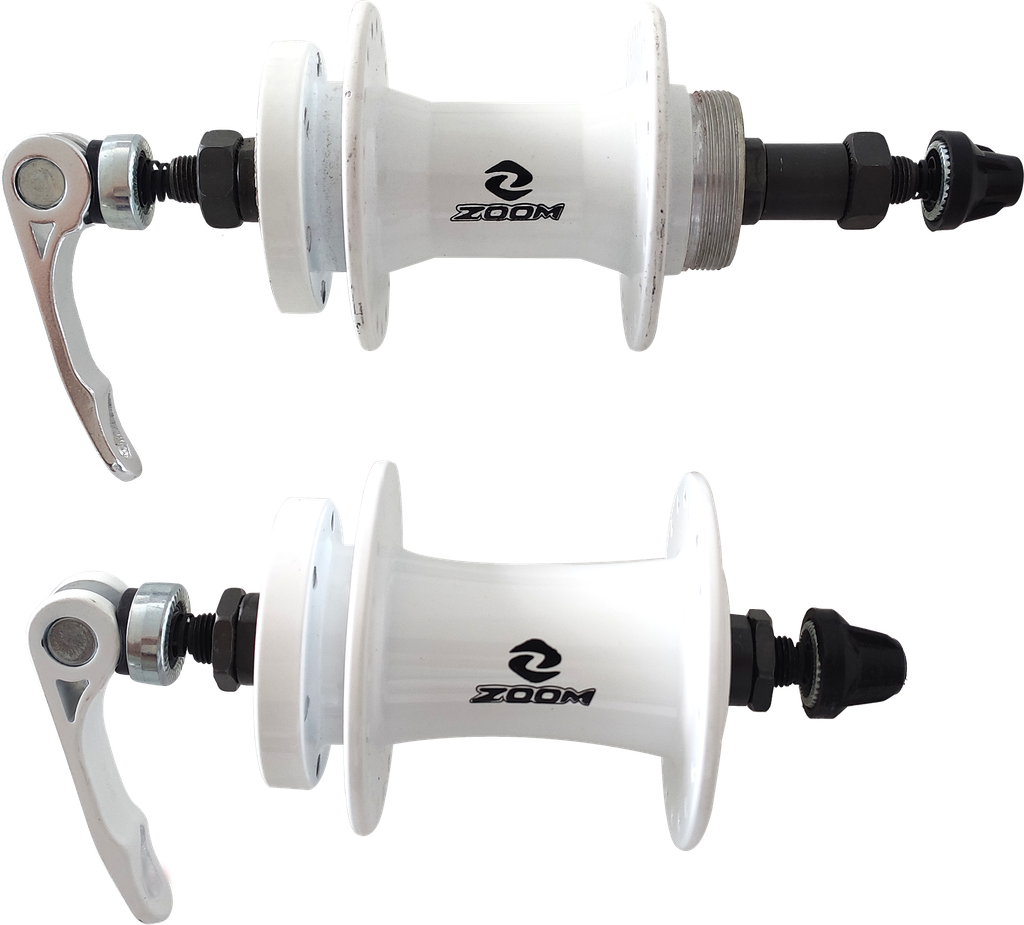 Manzanas ZOOM MTB 36H rosca disco par white