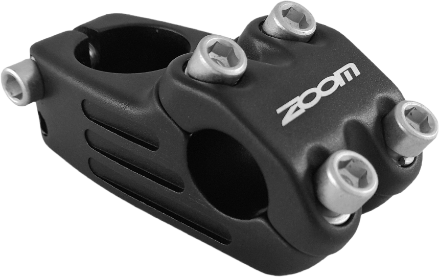 Stem ZOOM BMX 22.2mm 1 1/8  comp black