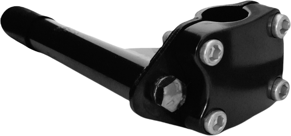 Stem ZOOM BMX 25.4mm hierro 21.1mm  black