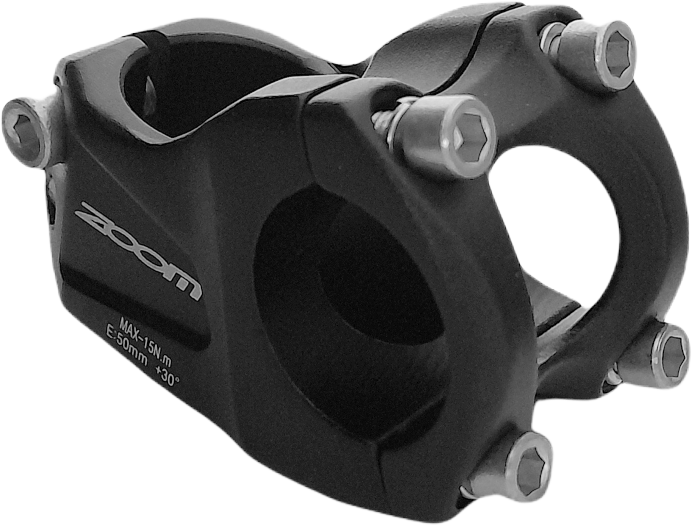 Stem ZOOM BMX DH FOV 50mm black +30