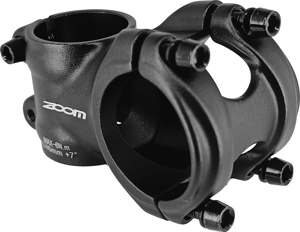 Stem ZOOM MTB DH 45mm black +7