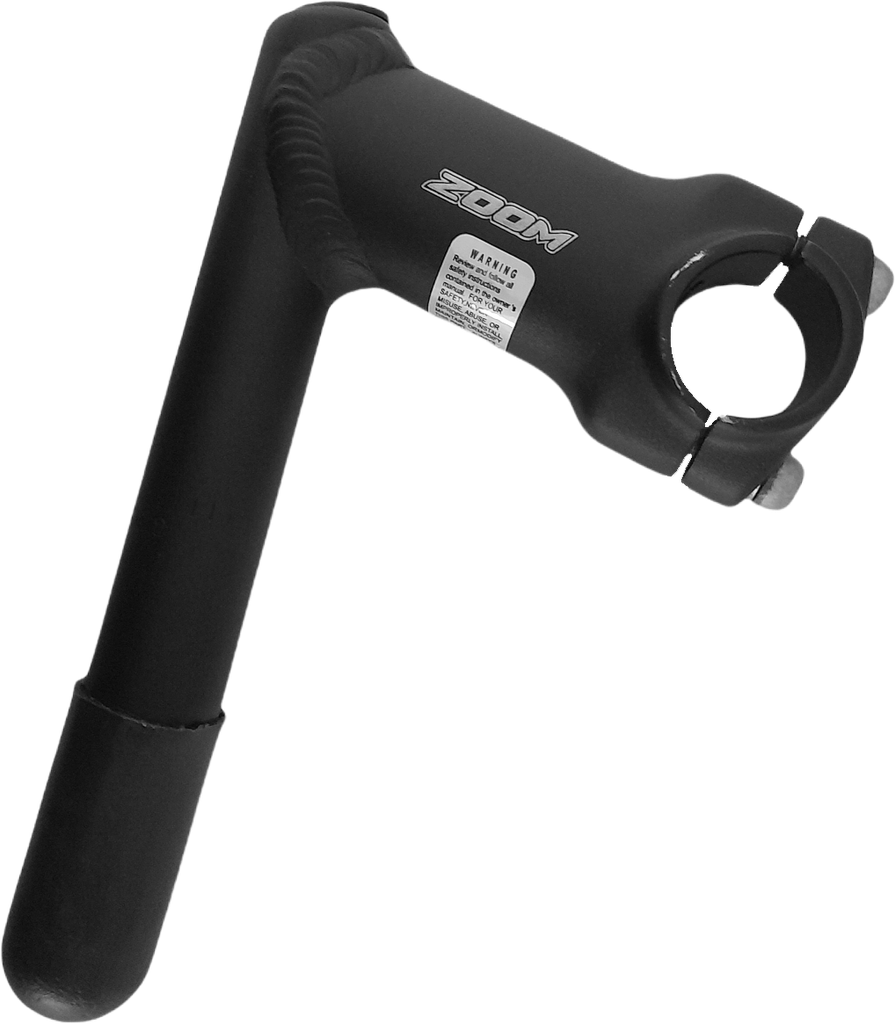Stem ZOOM Ruta 25.4    80x145mm 22.2 1pieza black
