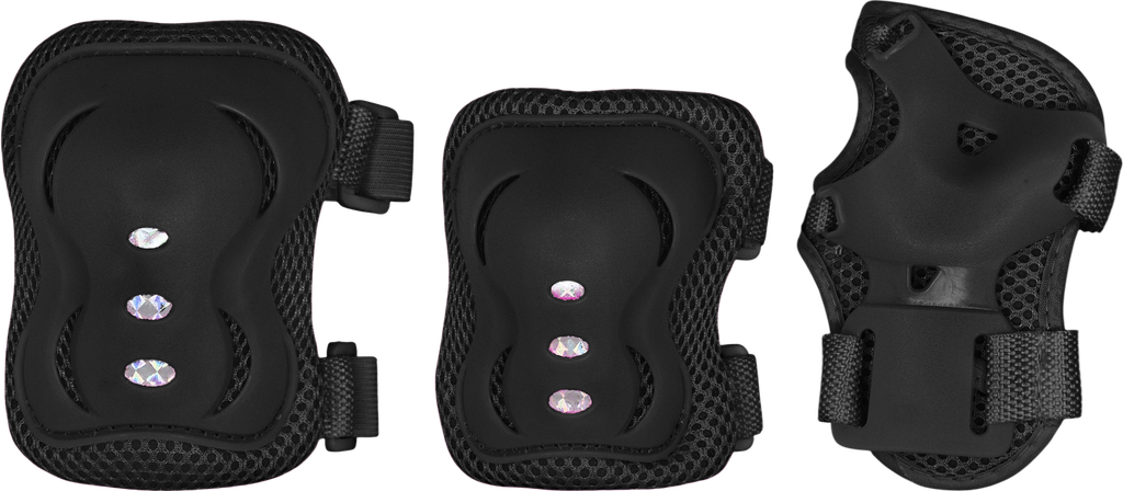 Kit GRAVITY protecciones niño black