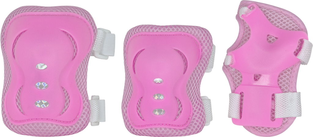 Kit GRAVITY protecciones niña pink