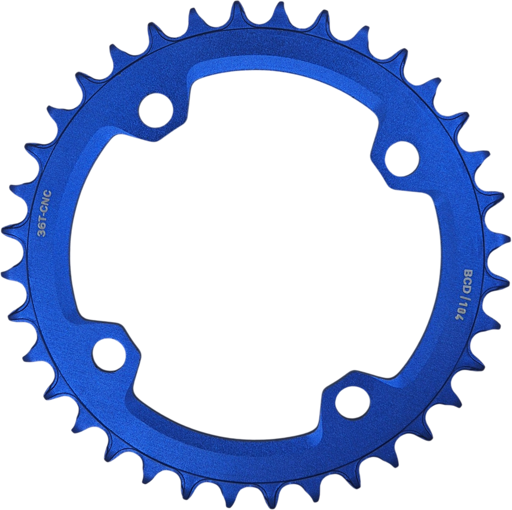 Coronilla GRAVITY redonda 34T 104BCD blue