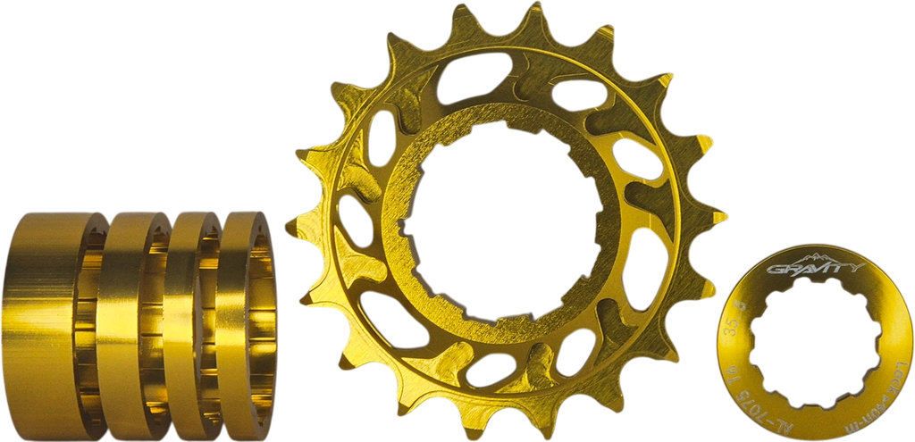 Piñon GRAVITY p/STUNT 18T gold