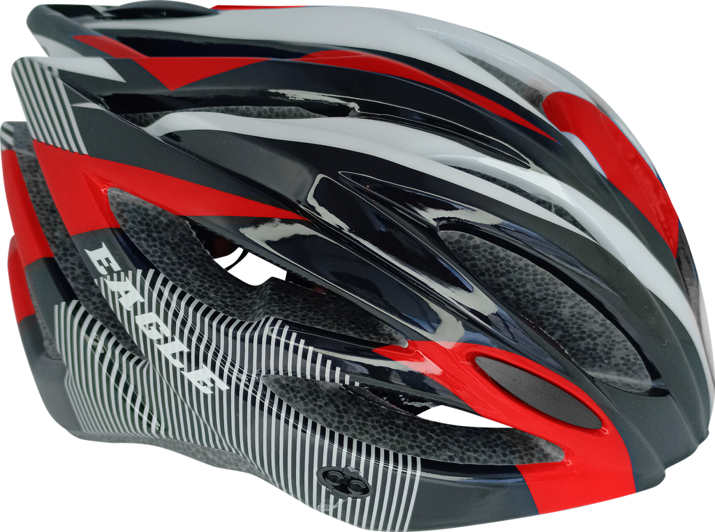 Casco MTB EAGLE-F black/white/red