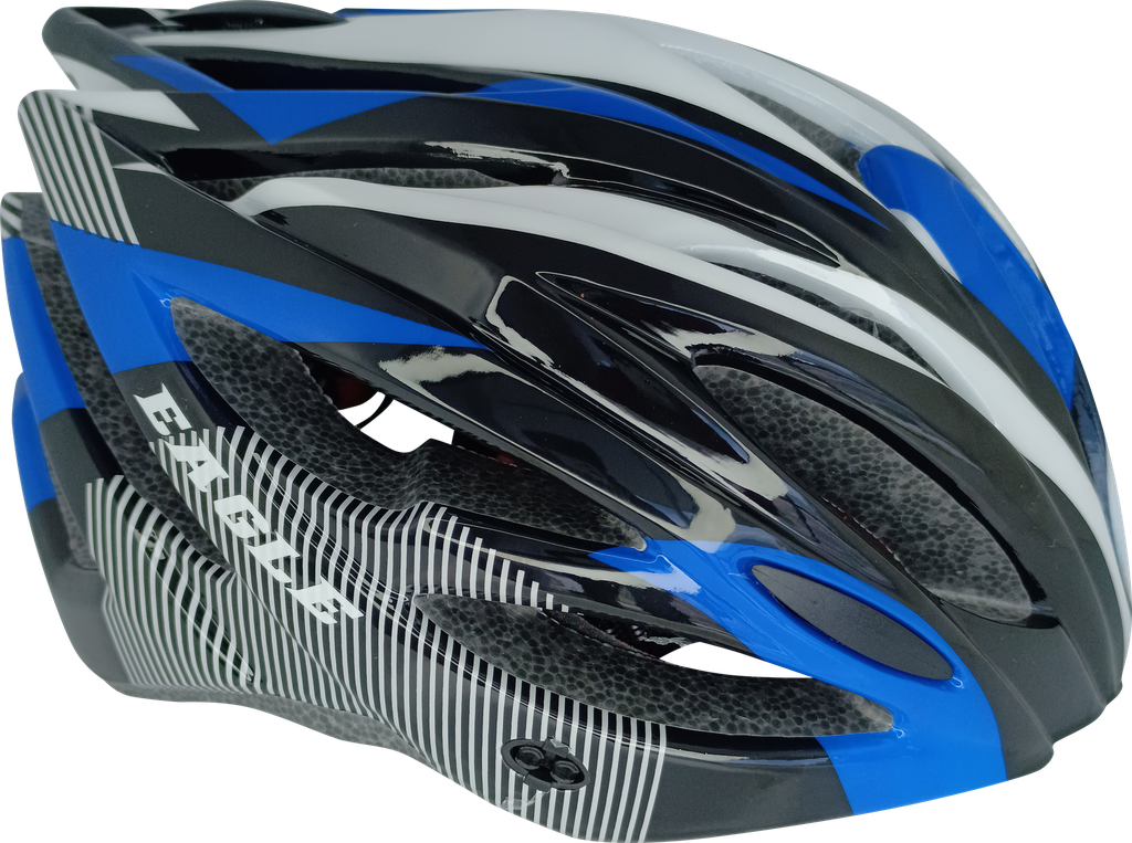 Casco MTB EAGLE-F black/white/blue