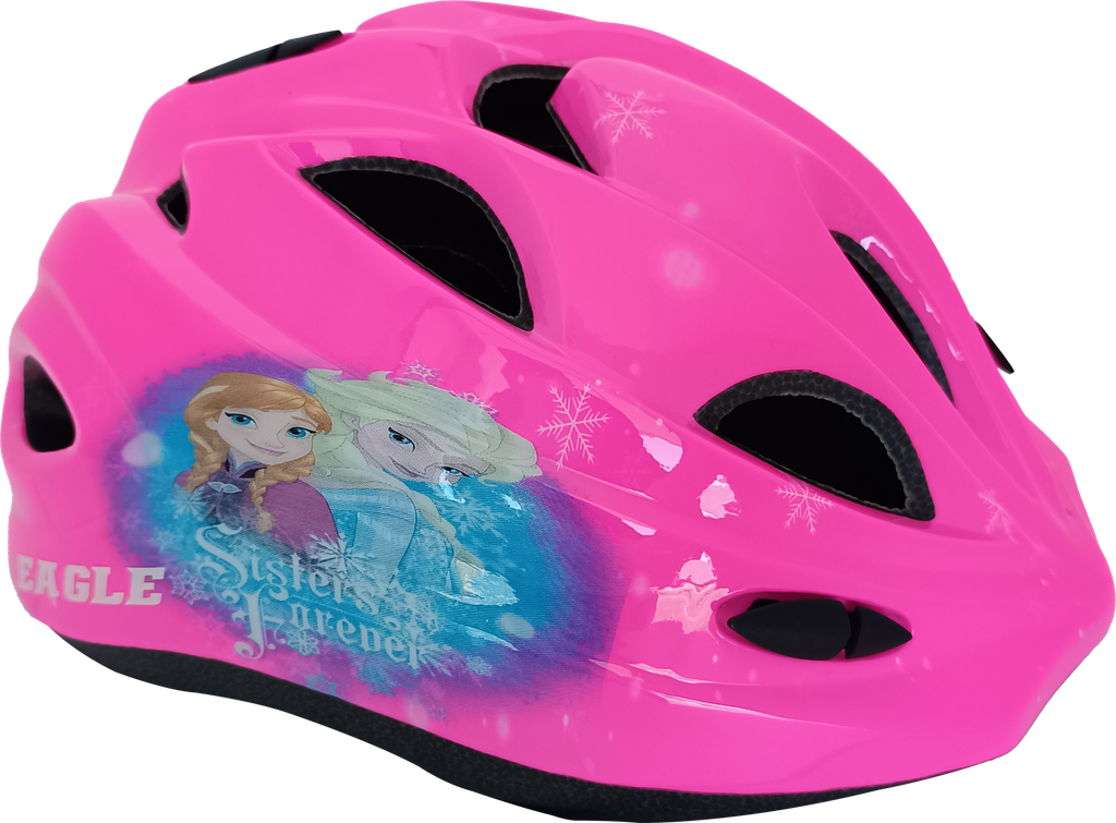 Casco niño EAGLE-F out mould pink FROZEN